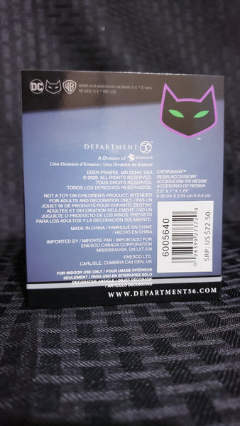 Department 56 Hot Properties Village Catwoman DC Comics Figurine