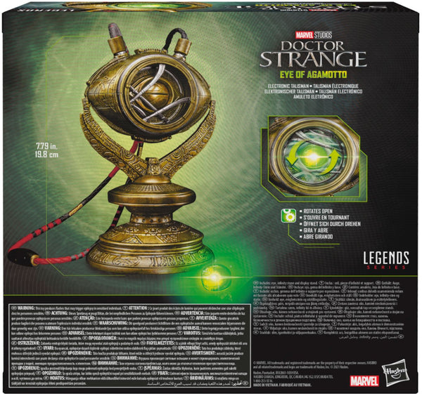 Marvel Legends Gear Dr Strange Eye of Agamotto Electronic Talisman