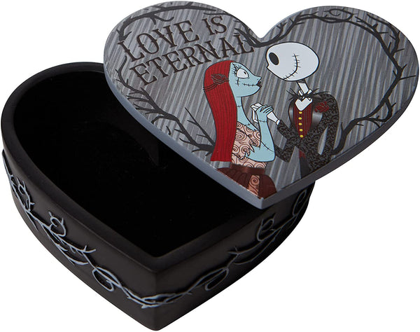 Disney The Nightmare Before Christmas Jack and Sally Trinket Box