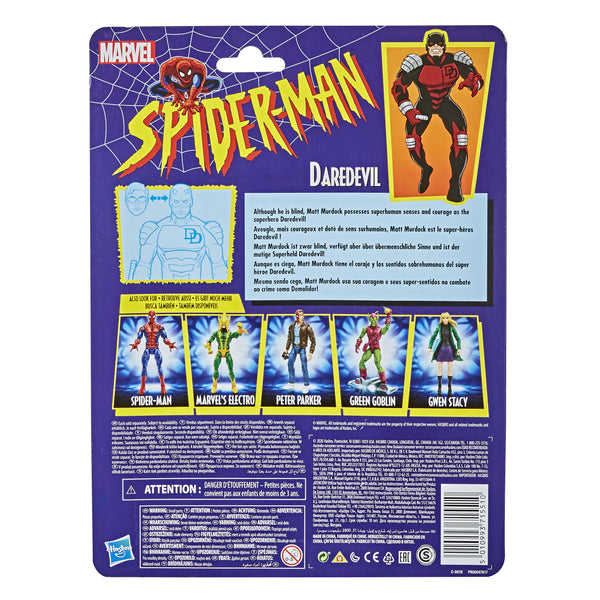 Marvel Legends Daredevil Spider-Man Retro 6-Inch Action Figure