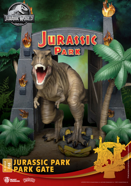 Beast Kingdom Jurassic Park Gate D-Stage 6-Inch Statue