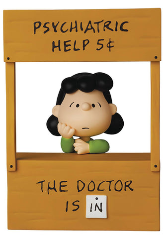 Medicom Peanuts Psychiatric Help Lucy UDF Figure