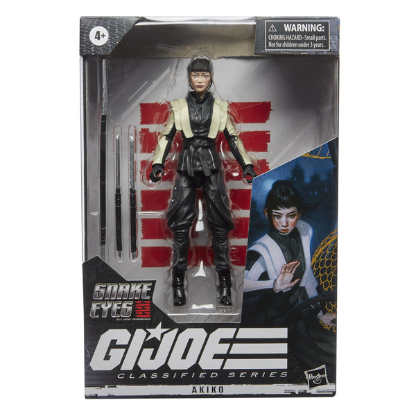 Gi Joe Classified Series Snake Eyes Origins Movie Action Figure Complete Set