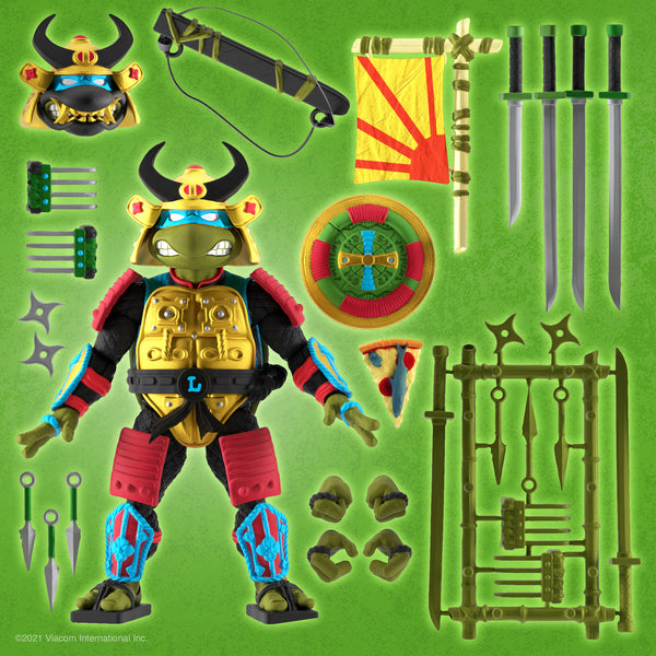 Super7 Tmnt Ultimates Sewer Samurai Leonardo 7-Inch Action Figure