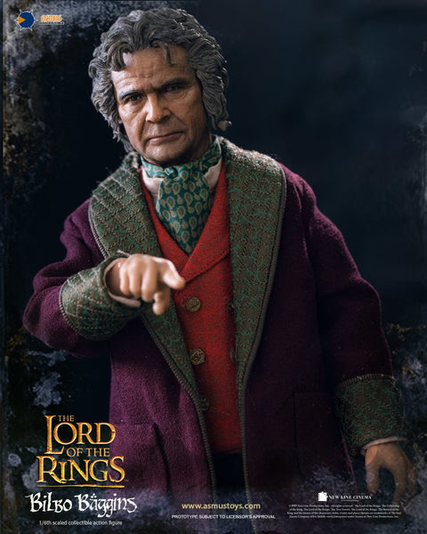 Asmus Lord of the Rings Lotr Bilbo Baggins (Old) 1:6 Scale Figure