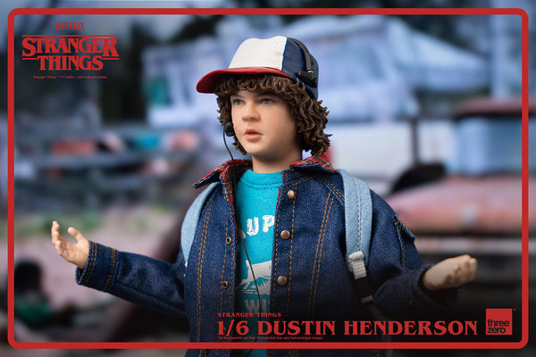 ThreeZero Stranger Things Dustin Henderson 1/6 Scale Action Figure
