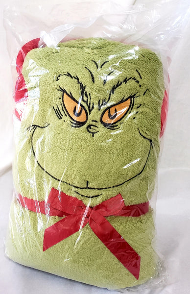 Department 56 The Grinch Snowpinions Snowthrow Fleece Blanket