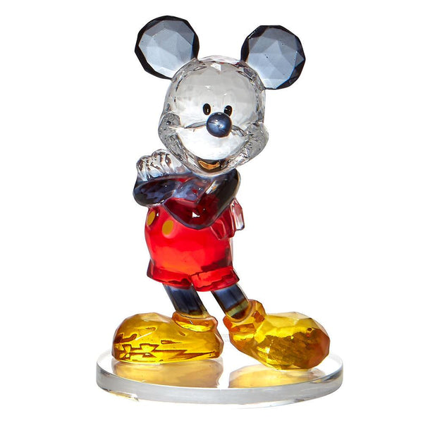 Disney Facets Collection Mickey Mouse Acrylic Gem Cut Figurine