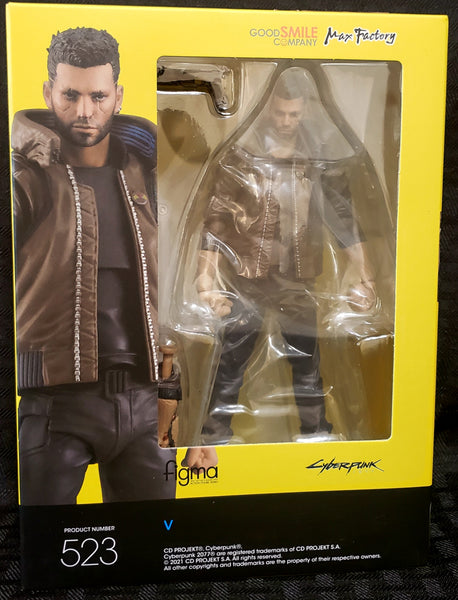 Good Smile Company Cyberpunk 2077 V figma Action Figure 523