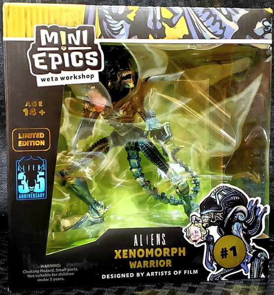Aliens Figurine Mini Epics Xenomorph Warrior Limited Edition Weta Workshop P 28020 Aliens Figurine Mini Epics Xenomorph Warrior Limited Edition Weta Workshop P 28020