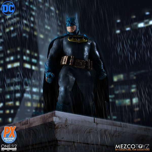 Mezco One:12 Collective Batman Supreme Knight Blue PX Action Figure, DC Comics- Have a Blast Toys & Games