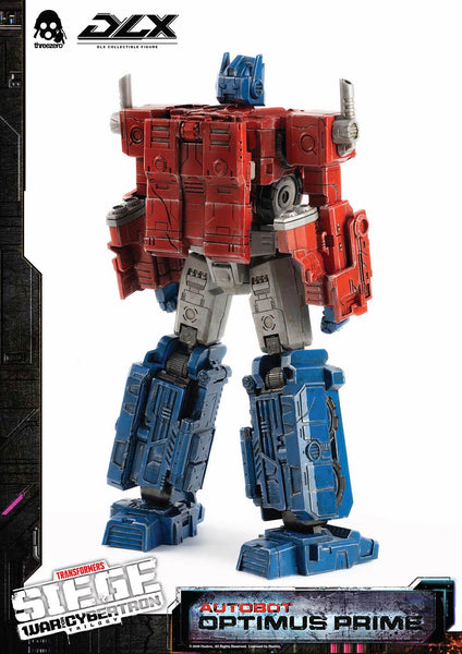 ThreeZero Transformers War for Cybertron Optimus Prime Dlx Diecast Figure