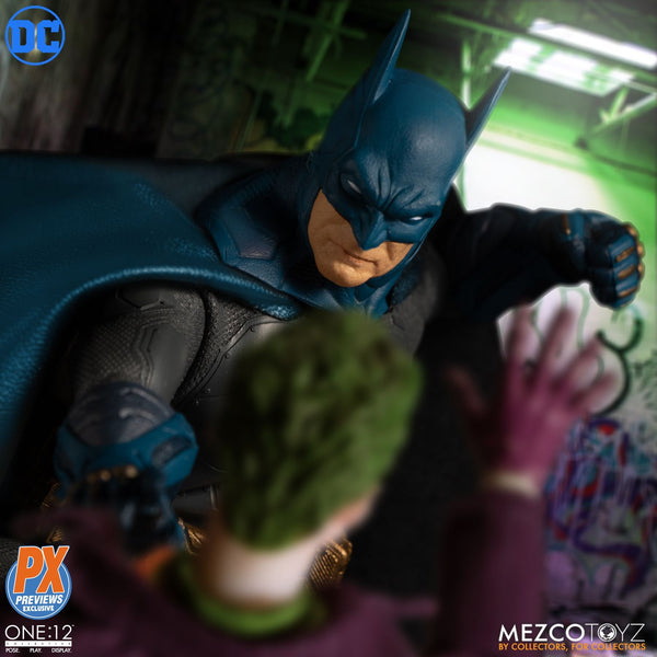 Mezco One:12 Collective Batman Supreme Knight Blue PX Action Figure, DC Comics- Have a Blast Toys & Games