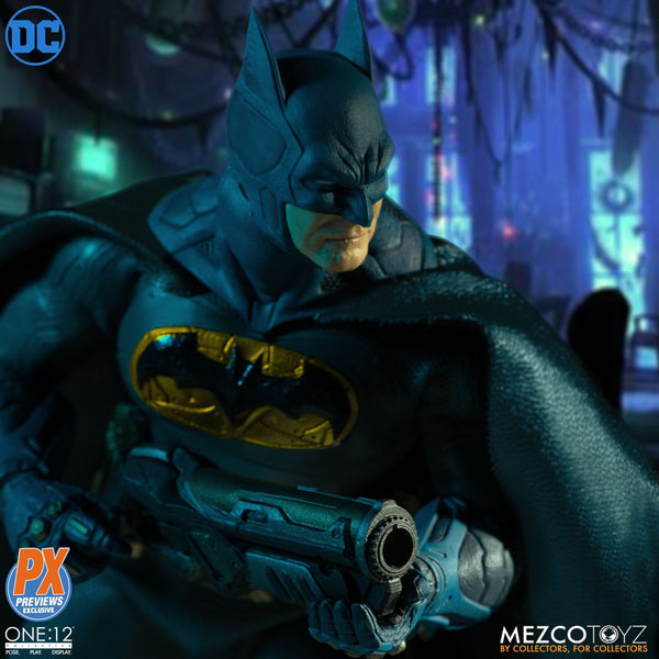 Mezco One:12 Collective Batman Supreme Knight Blue PX Action Figure, DC Comics- Have a Blast Toys & Games
