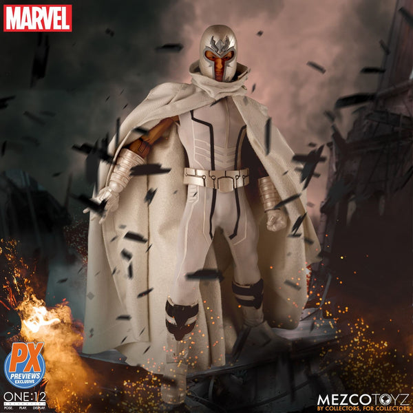 Mezco One:12 Collective Magneto Marvel Now Px Exclusive Action Figure, Marvel- Have a Blast Toys & Games