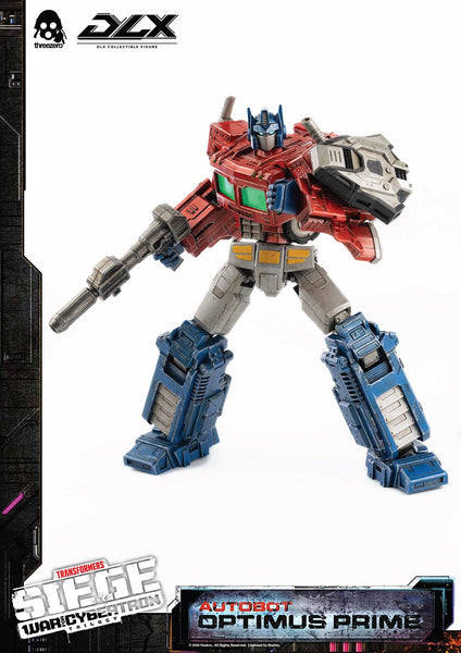 ThreeZero Transformers War for Cybertron Optimus Prime Dlx Diecast Figure