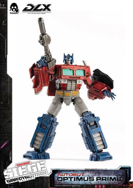 ThreeZero Transformers War for Cybertron Optimus Prime Dlx Diecast Figure
