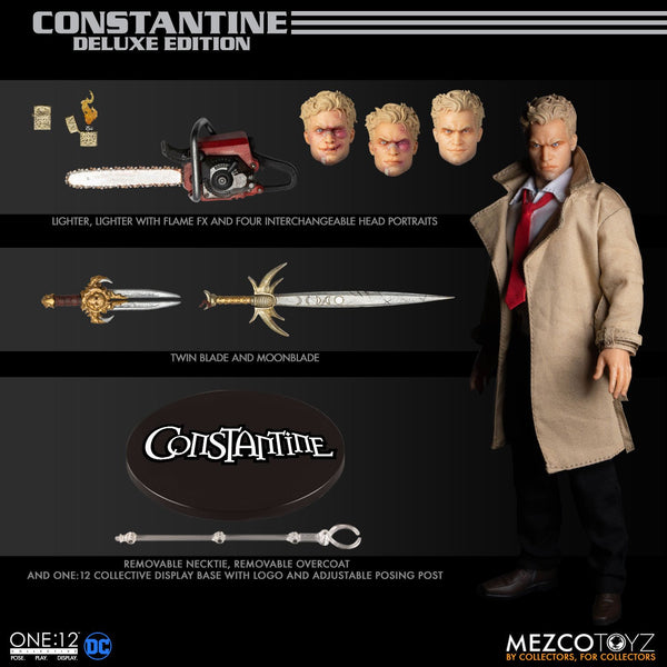 Mezco One:12 Collective John Constantine Deluxe Action Figure (Pre-Order Only)