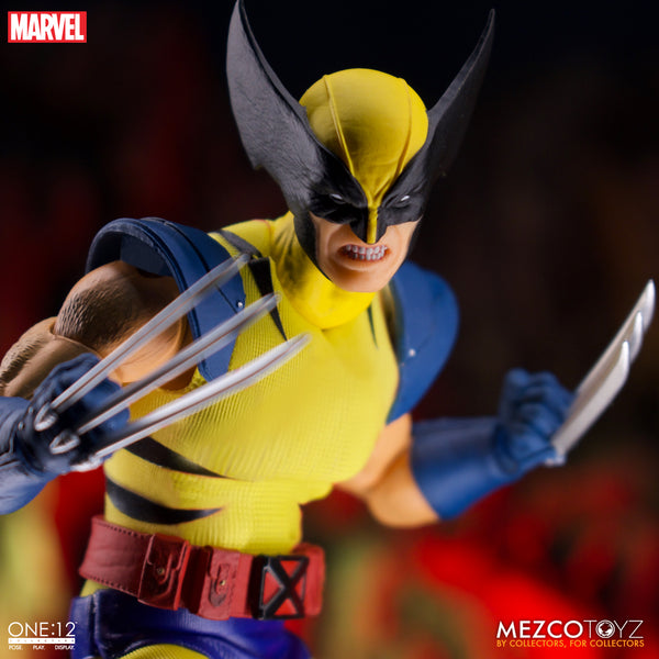 Mezco One:12 Collective Wolverine Deluxe Steel Boxed Edition Figure