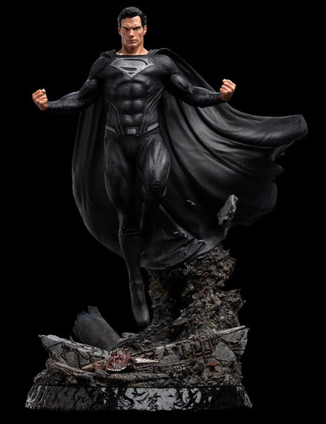 Weta Zack Snyder's Justice League Superman Black Suit 1/4 Scale Statue Limited Edition