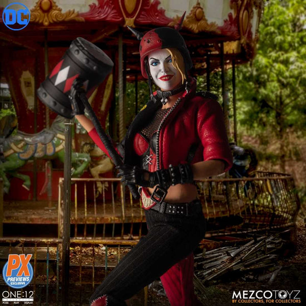 Mezco One:12 Collective Harley Quinn Playing For Keeps PX Figure, Marvel- Have a Blast Toys & Games