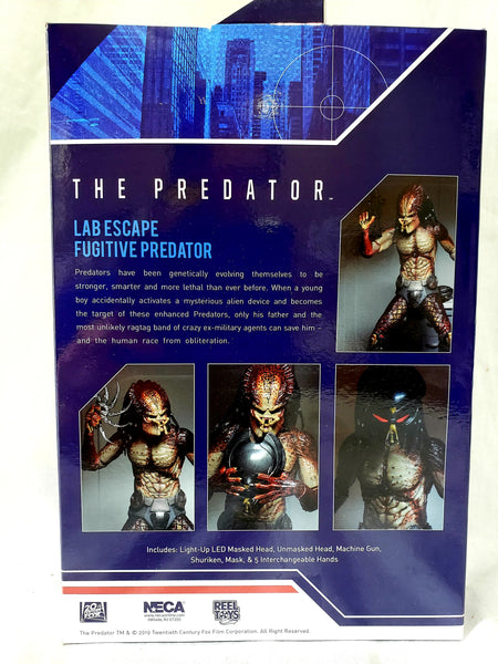 NECA Predator 2018 Ultimate Fugitive Predator (Lab Escape) 7-Inch Figure, Popular Characters- Have a Blast Toys & Games