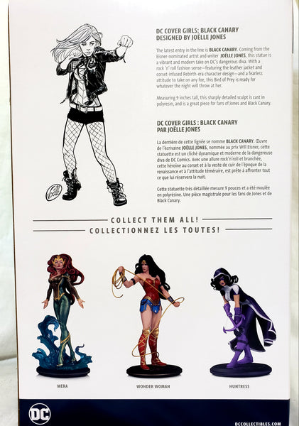 DC Cover Girls Black Canary Statue by Joelle Jones, DC Comics- Have a Blast Toys & Games