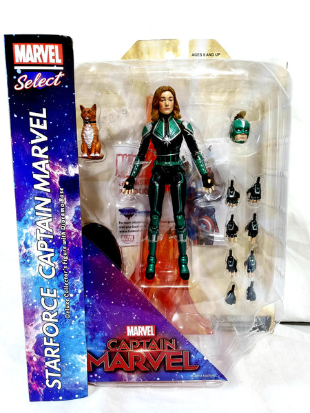 Marvel Select Captain Marvel Starforce Action Figure, Marvel- Have a Blast Toys & Games