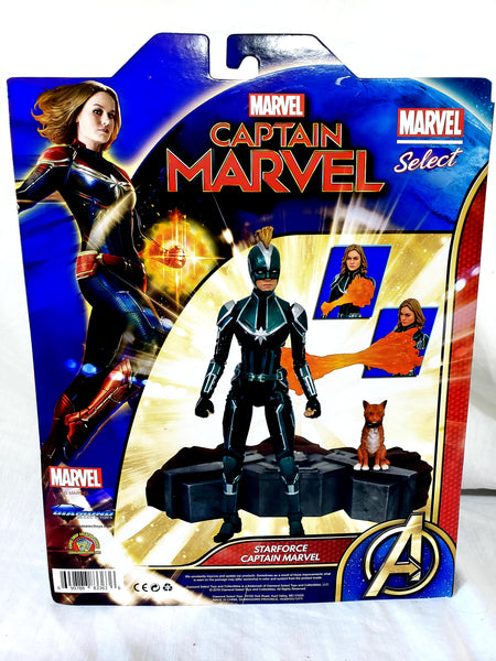 Marvel Select Captain Marvel Starforce Action Figure, Marvel- Have a Blast Toys & Games