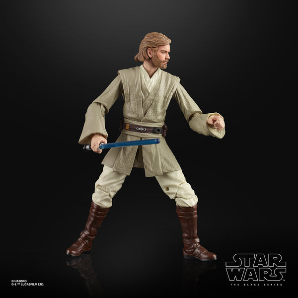 Star Wars Black Series Obi Wan Kenobi Jedi Knight 6-Inch Figure Damaged Box