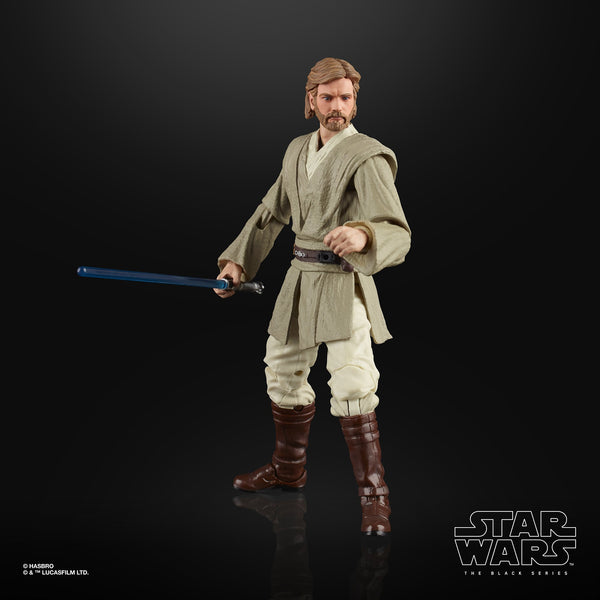 Star Wars Black Series Obi Wan Kenobi Jedi Knight 6-Inch Figure Damaged Box