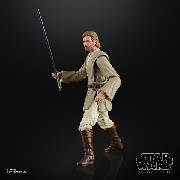 Star Wars Black Series Obi Wan Kenobi Jedi Knight 6-Inch Figure Damaged Box