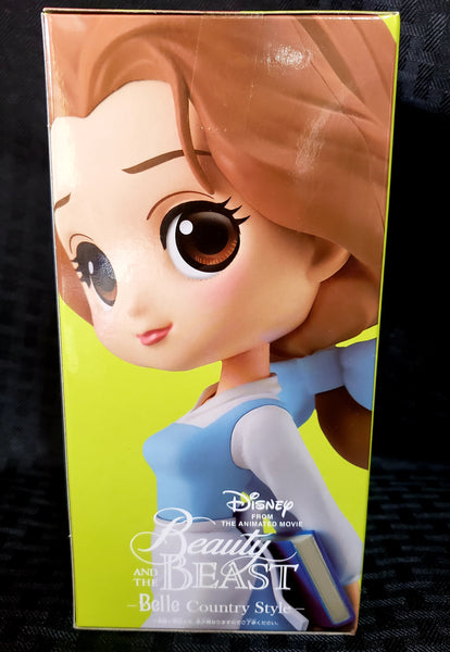 Disney Beauty & The Beast Q-Posket Belle Pastel Country Dress Figurine, Girl Power- Have a Blast Toys & Games