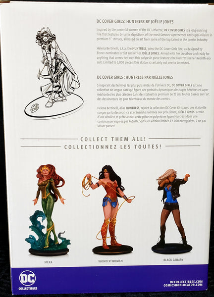 DC Cover Girls Huntress Statue by Joelle Jones, DC Comics- Have a Blast Toys & Games