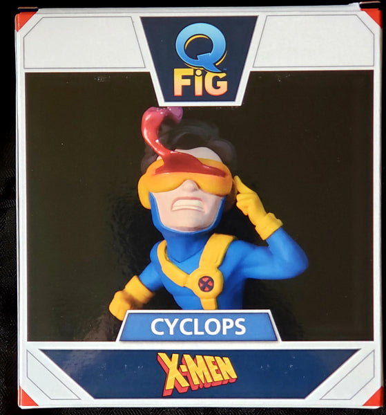 Quantum Mechanix Cyclops Q-Fig Diorama Figure, Marvel- Have a Blast Toys & Games