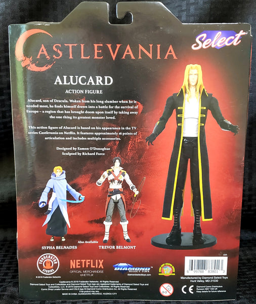 Diamond Select Castlevania Alucard Action Figure, Popular Characters- Have a Blast Toys & Games