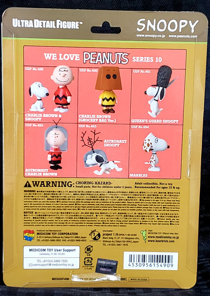 Medicom Peanuts Grocery Bag Charlie Brown UDF Figure
