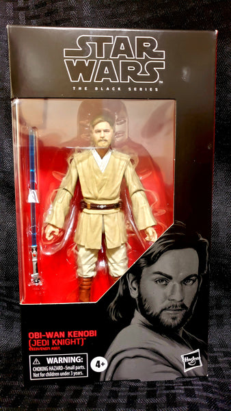 Star Wars Black Series Obi Wan Kenobi Jedi Knight 6-Inch Figure Damaged Box