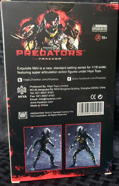 Hiya Toys Predators Tracker Predator 1/18 Scale Action Figure