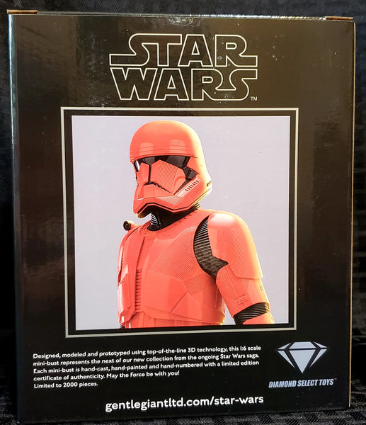 Gentle Giant Star Wars The Rise of Skywalker Sith Trooper 1/6 Scale Bust