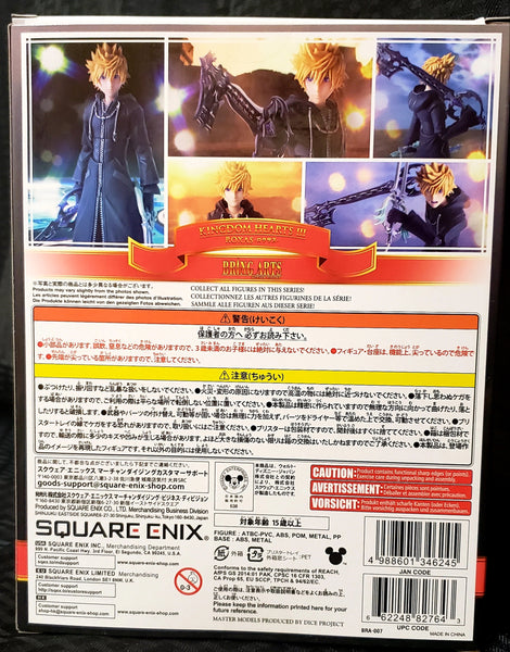 Square Enix Kingdom Hearts III Bring Arts Roxas Action Figure
