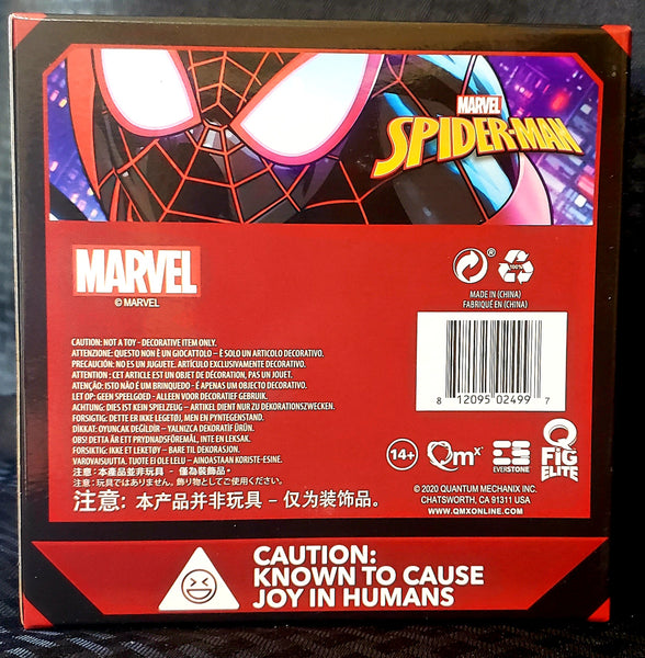 Quantum Mechanix Spider-Man Miles Morales Q-Fig Elite Diorama Figure