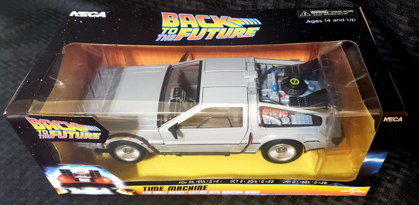 Neca Back to the Future Time Machine 1/16 Scale Diecast Delorean