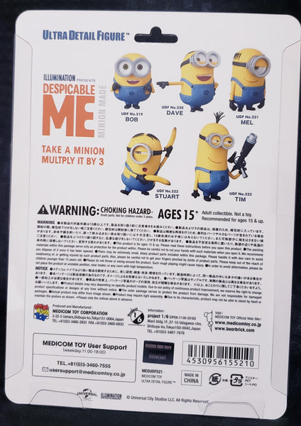 Medicom Despicable Me Mel Minion UDF Figure