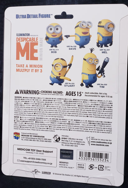 Medicom Despicable Me Tim Minion UDF Figure