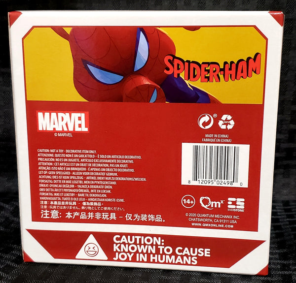 Quantum Mechanix Marvel Spider-Ham Q-Fig Diorama Figure