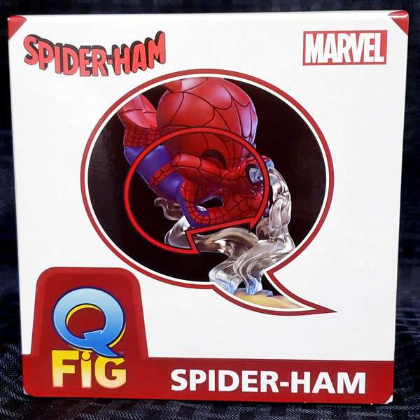 Quantum Mechanix Marvel Spider-Ham Q-Fig Diorama Figure
