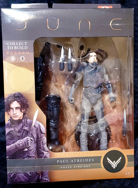 McFarlane Dune Paul Atreides 7-Inch Action Figure Rabban Build A Figure