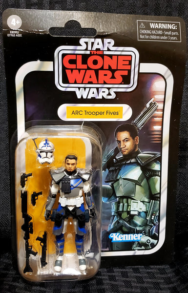 Star Wars The Vintage Collection Arc Trooper Fives 3.75-Inch Figure Bent Card
