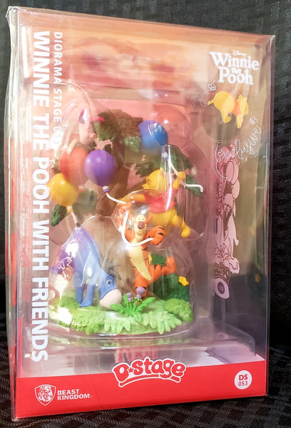 Beast Kingdom Disney Winnie the Pooh with Friends D-Stage 6-Inch Diorama Statue